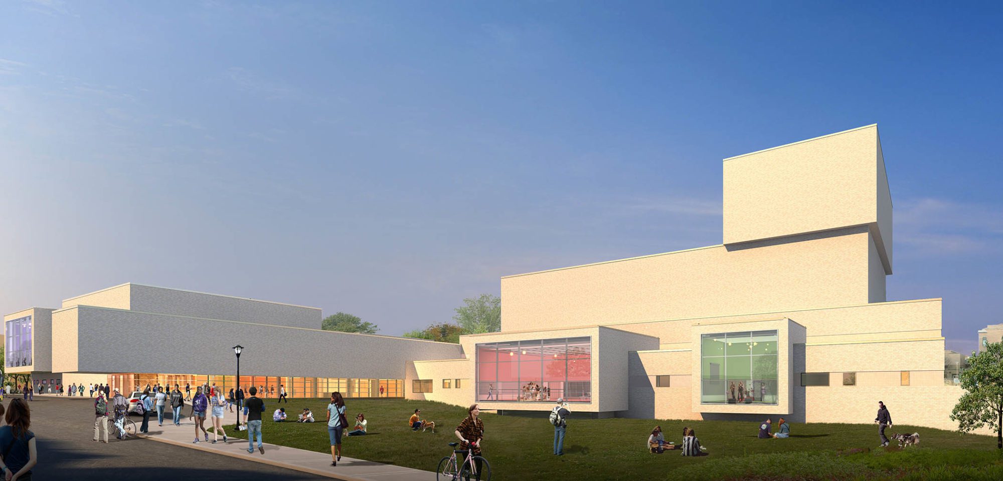 Western Illinois University, New Center for Performing Arts - River ...