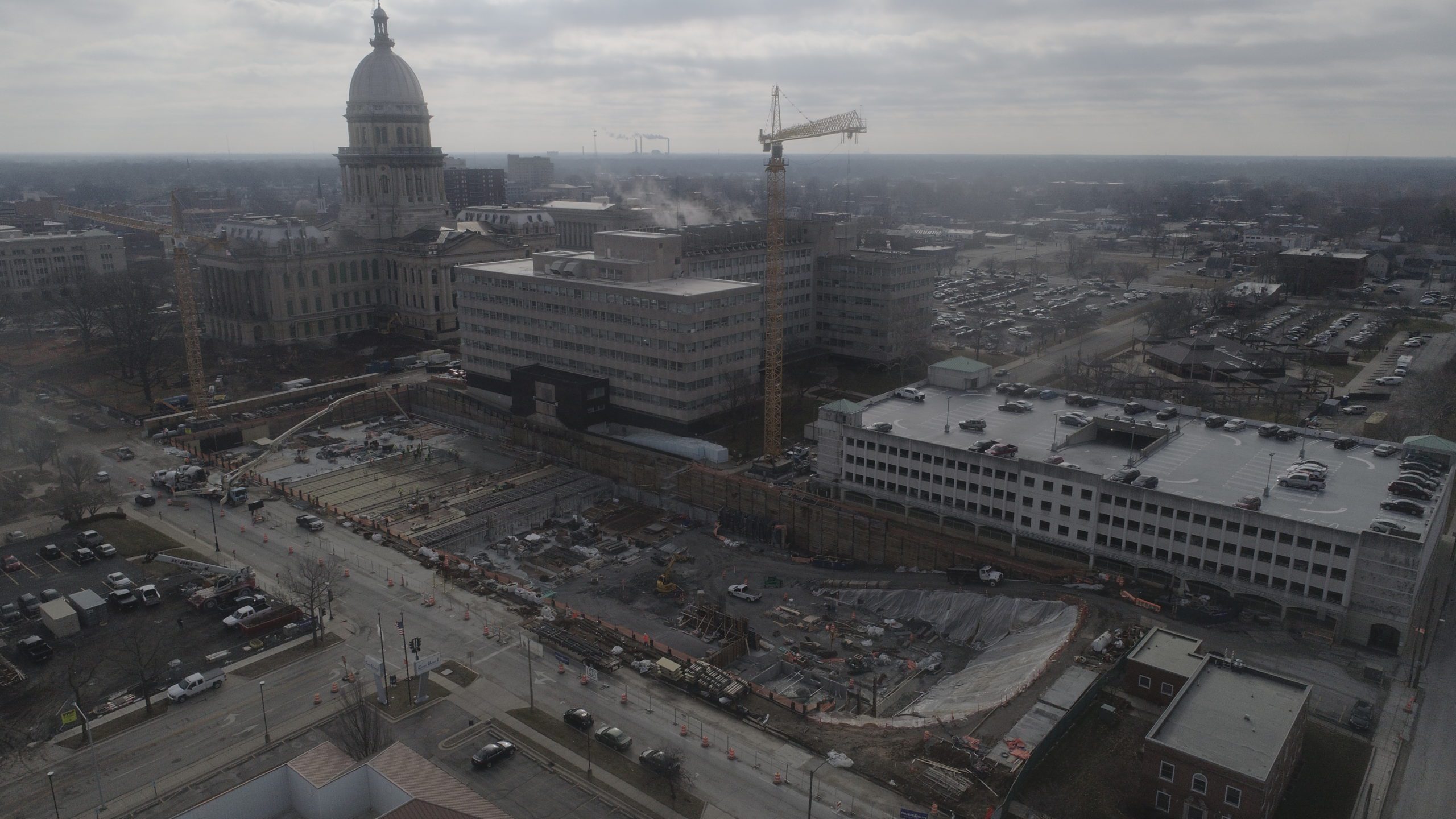 Illinois State Capitol Parking Garage - Phase III - River City Construction