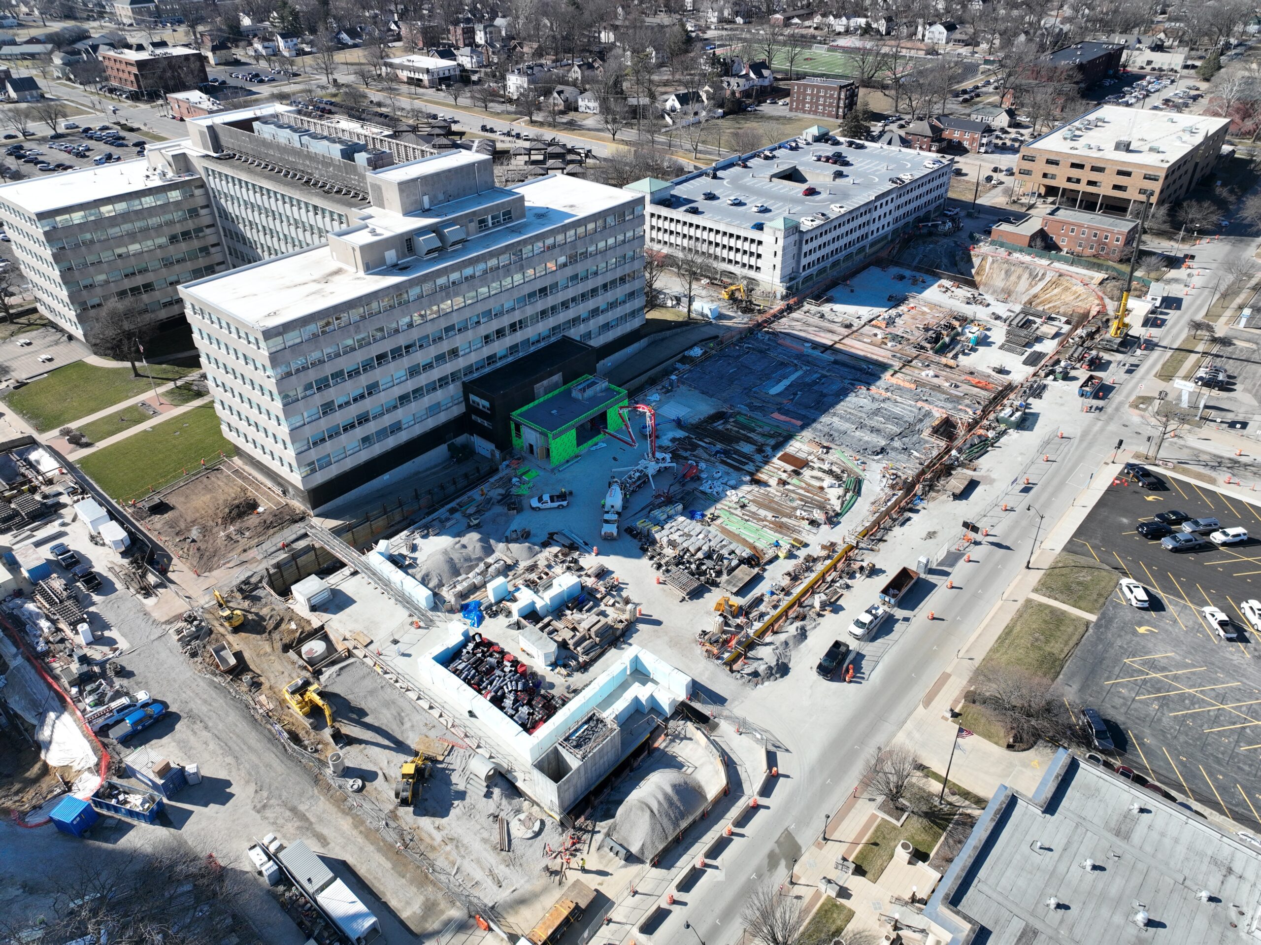 Illinois State Capitol Parking Garage - Phase III - River City Construction